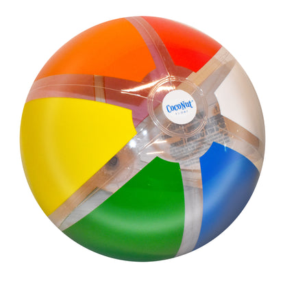 Rainbow 18" Beach Ball - 3 pack