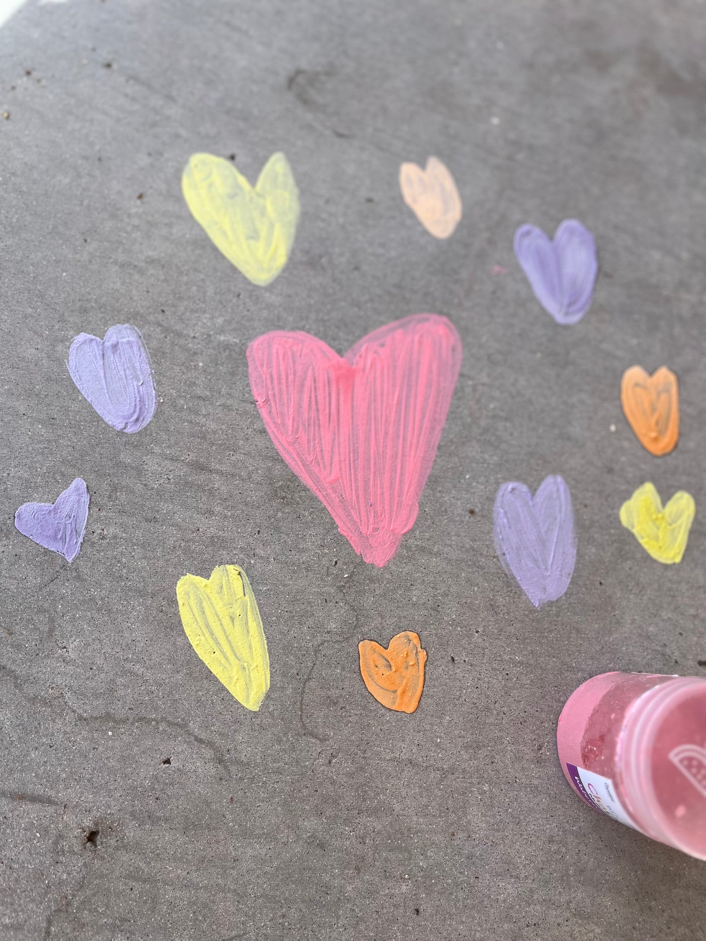 DIY Sidewalk Chalk Paint Set