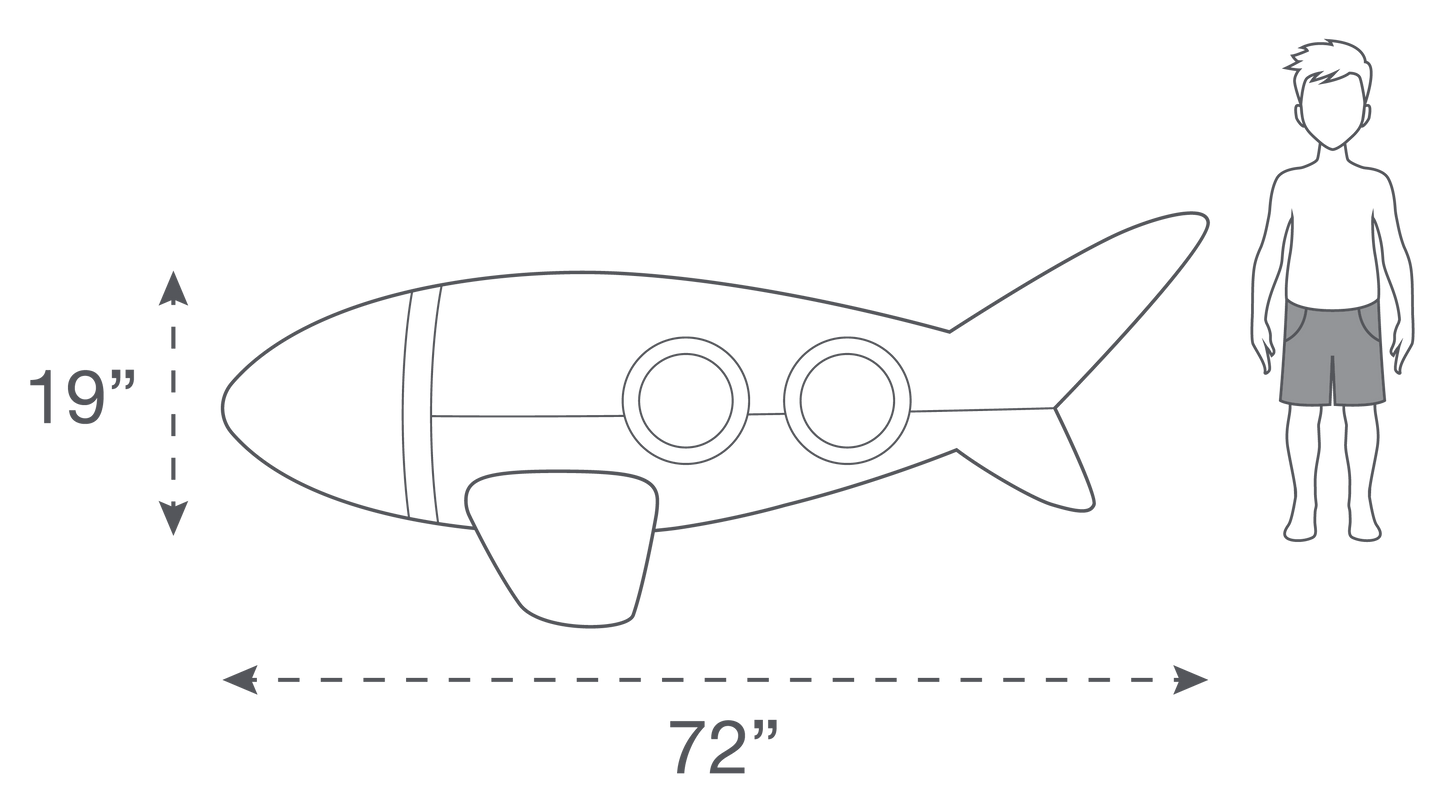 Yellow Submarine Ride-On Pool Float