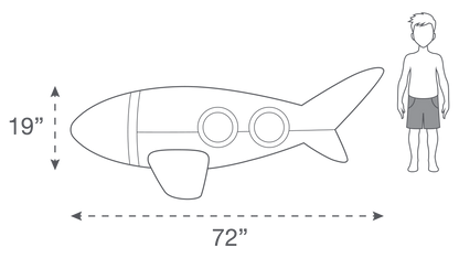 Yellow Submarine Ride-On Pool Float