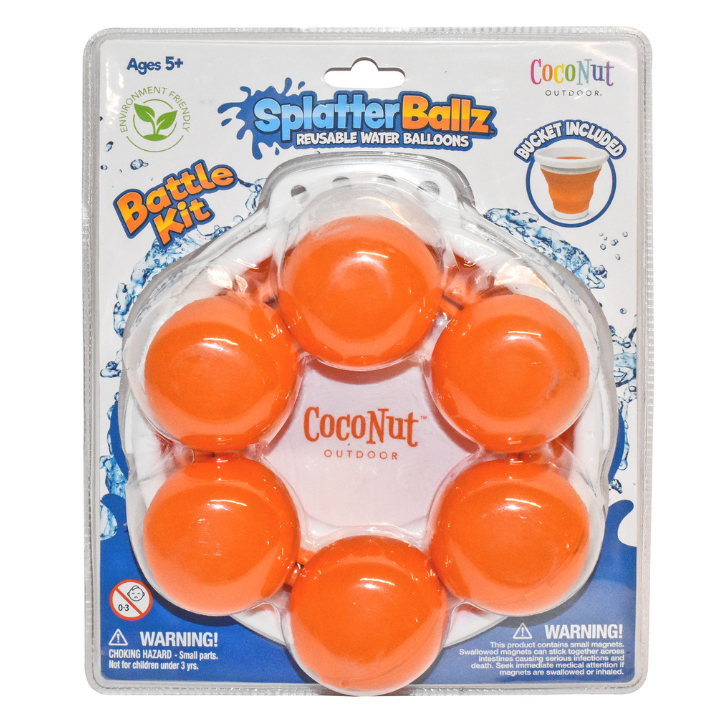 SplatterBallz Reusable Water Balloon Battle Kit