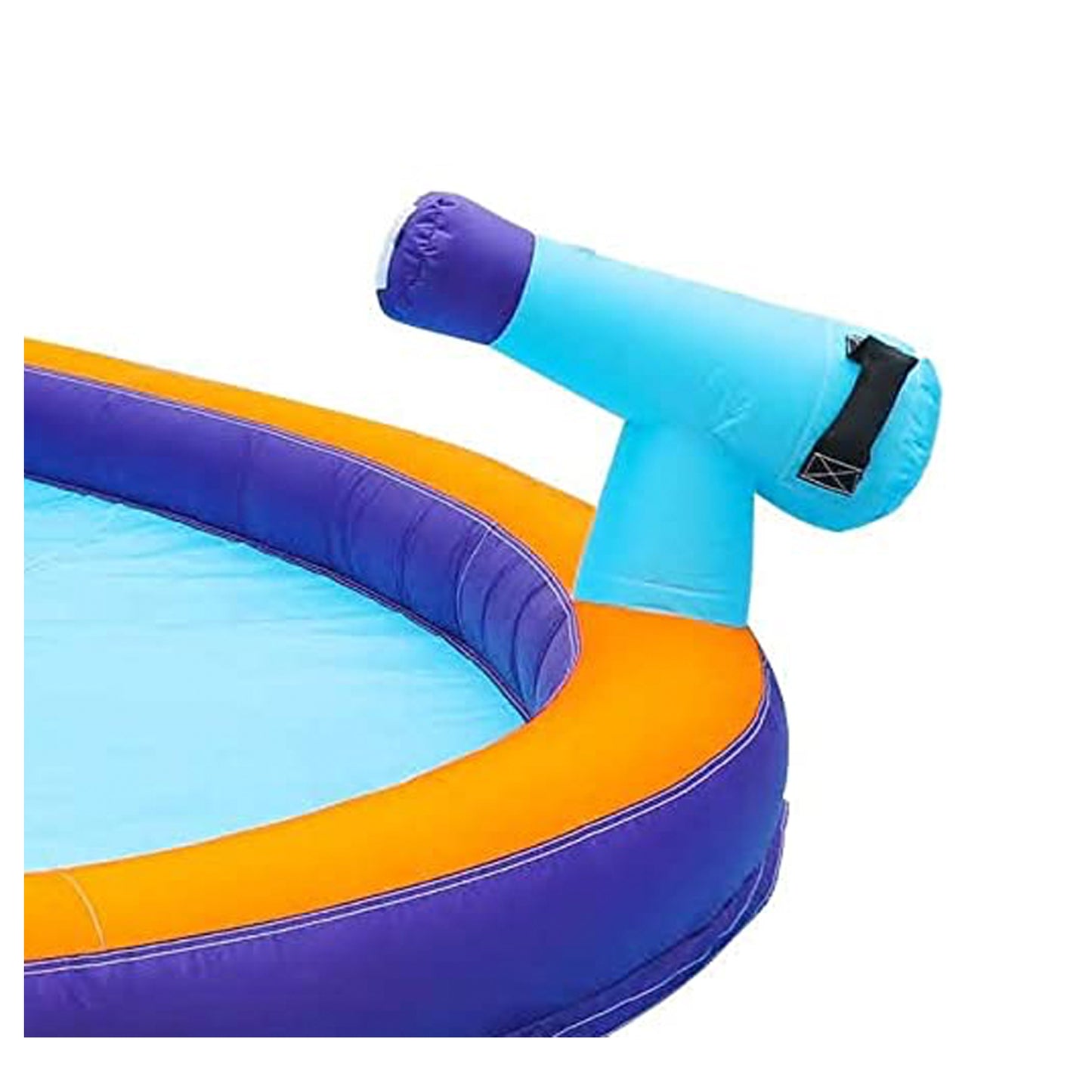 Double Slide Water Park with Climbing Wall & Water Cannon