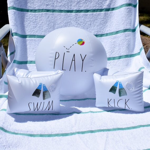 Water Wings with Beach Ball
