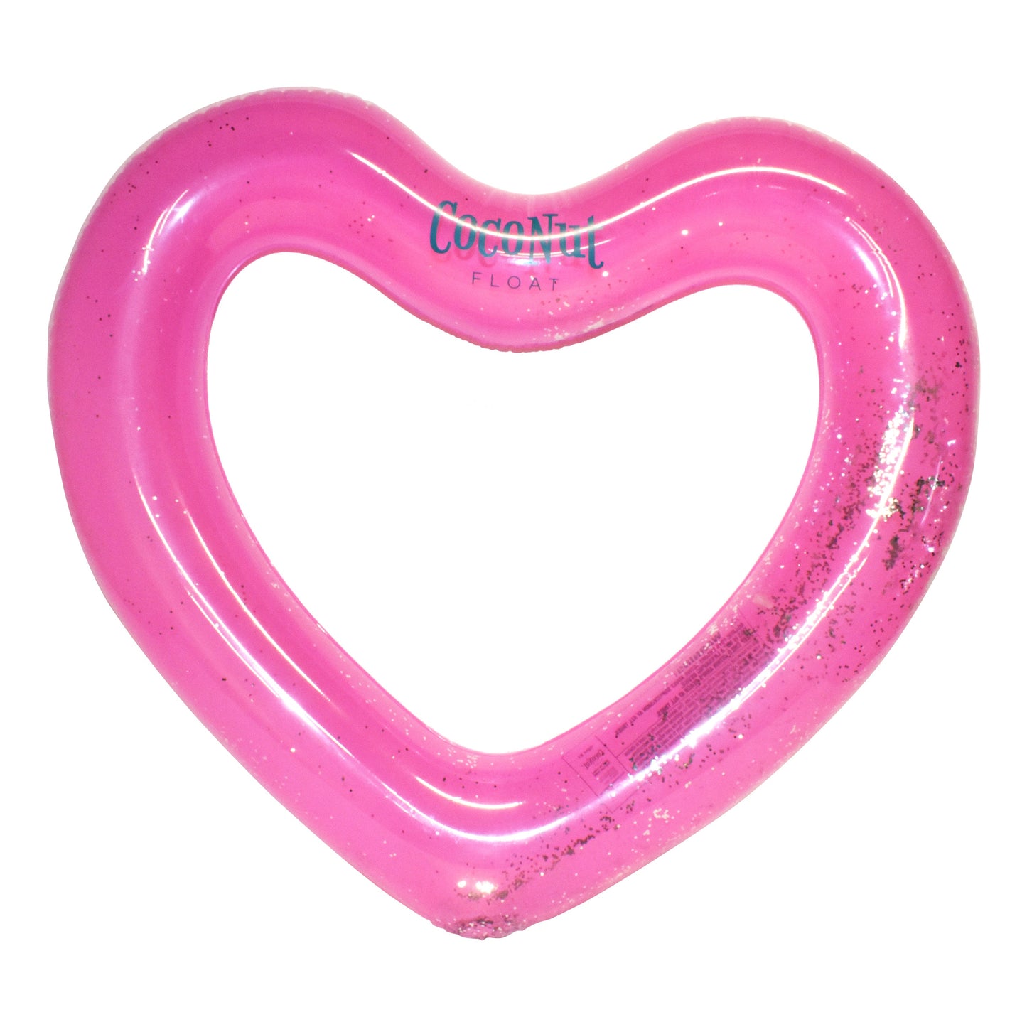 Glitter Heart Pool Float