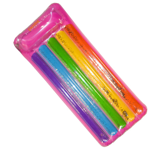Glitter Rainbow Pool Lounger
