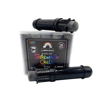 Jumbo Outdoor Sidewalk Chalk - Carbon Black