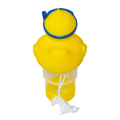 Rubber Duckie with Snorkel 1” Pool Chlorinator – Floating Chemical Dispenser for Small Pools & Spas – Durable ABS Plastic Construction