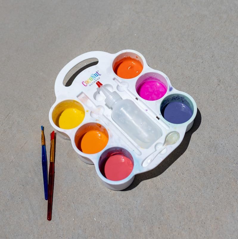 DIY Sidewalk Chalk Paint Deluxe Roller Brush Set