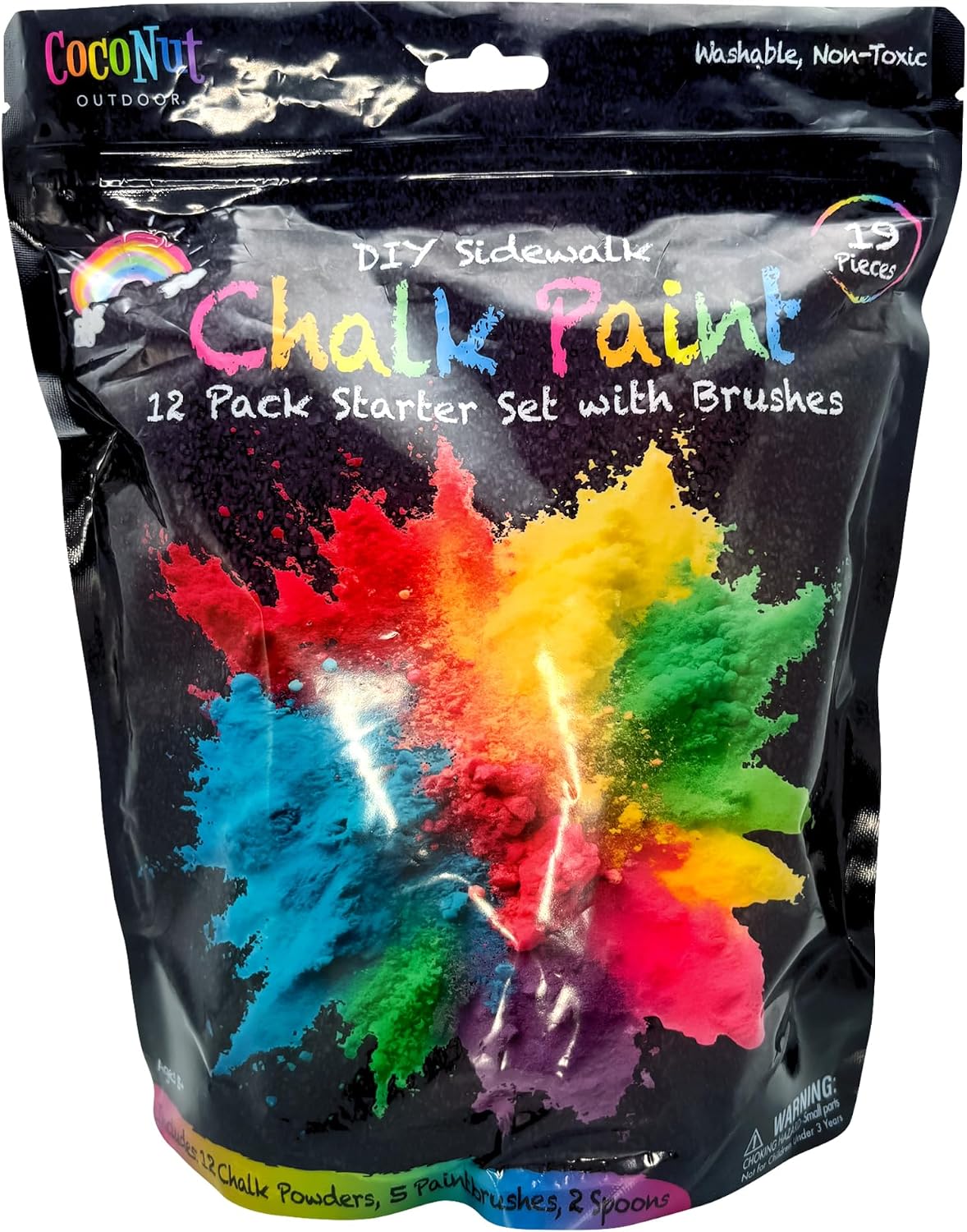 DIY Sidewalk Chalk Paint 12pk Kit