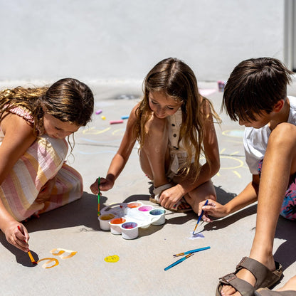 DIY Sidewalk Chalk Paint Deluxe Roller Brush Set