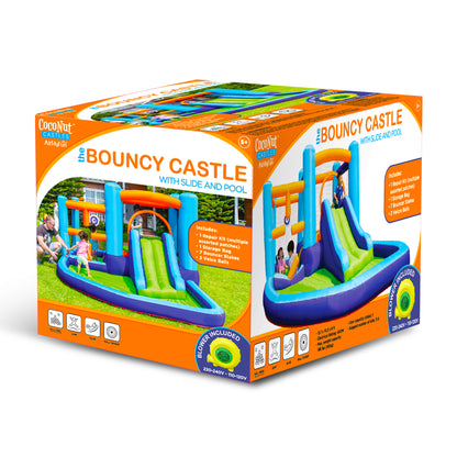 Bouncy Castle with Slide & Pool