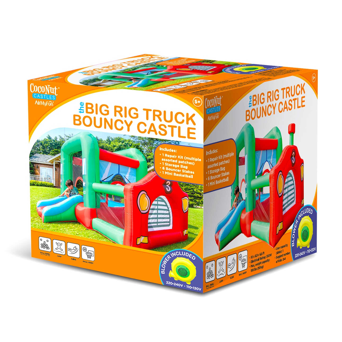 Big Rig Truck Bouncy Castle