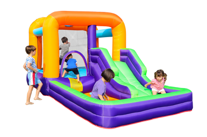 Bouncy Castle with Slide & Splashpad