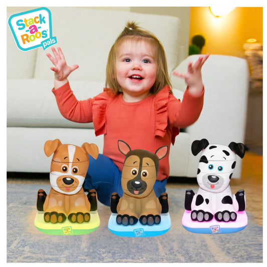 Stack-a-Roos Dog Animals 3PK Bundle