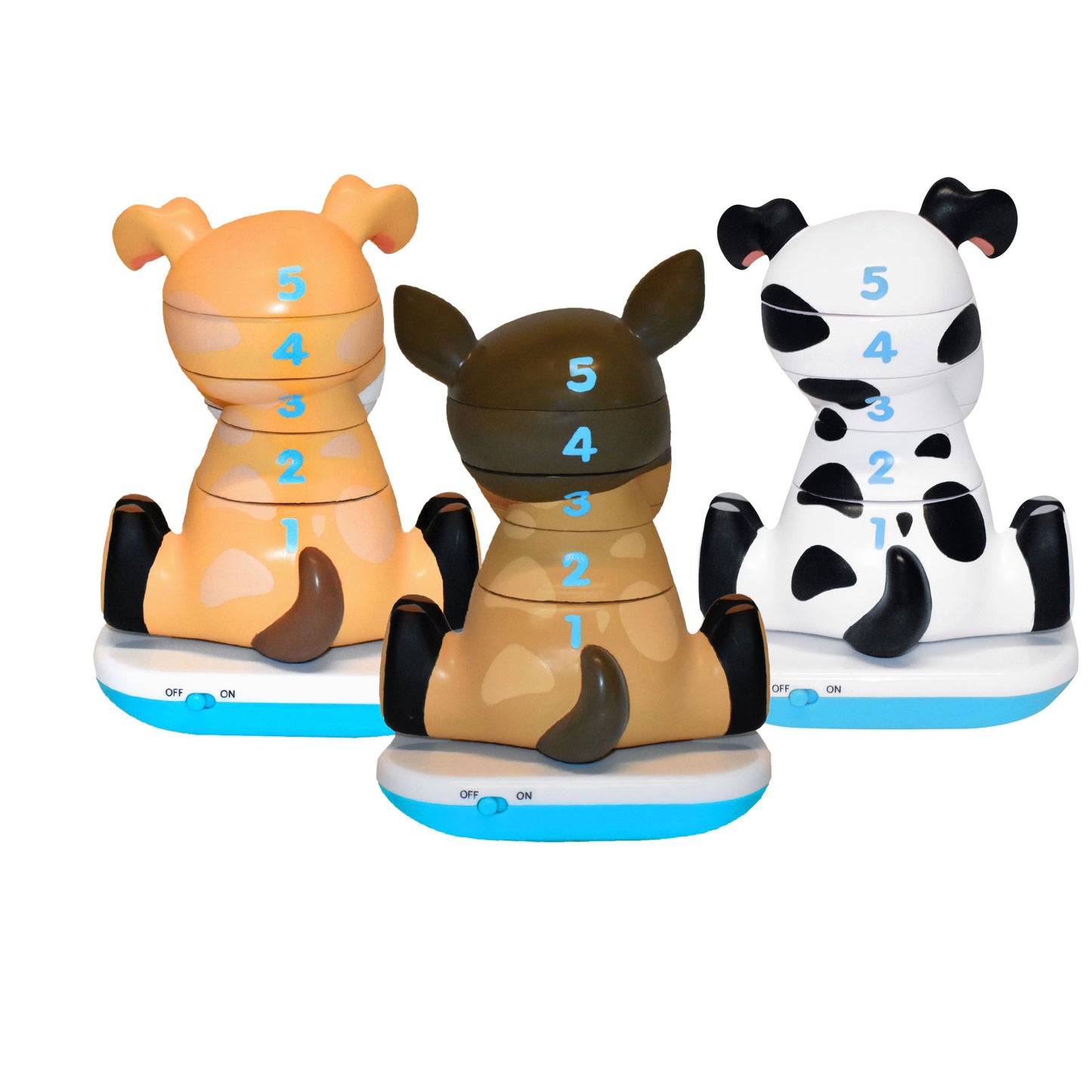 Stack-a-Roos Dog Animals 3PK Bundle