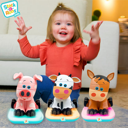 Stack-a-Roos Barnyard Animal 3pk Bundle Maisonette