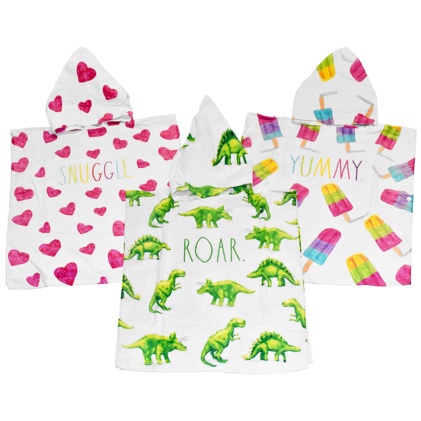 Kids Poncho and Beach Ball Combo