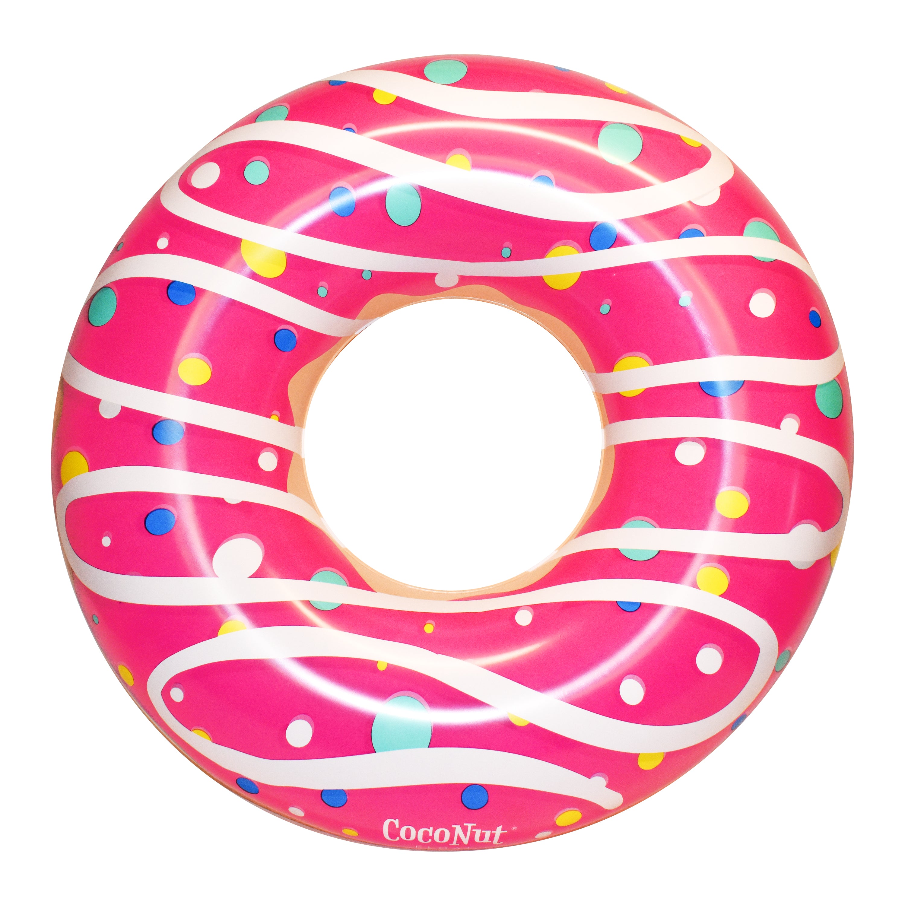 Donut Pool Raft Sprinkled & Glazed Donut Pool Float – CocoNut Pool Floats