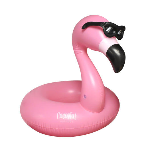 Flamingo with Shades Pool Float