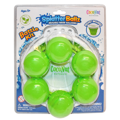 SplatterBallz Reusable Water Balloon Battle Kit