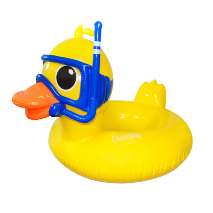 Rubber Duckie with Snorkel Pool Float
