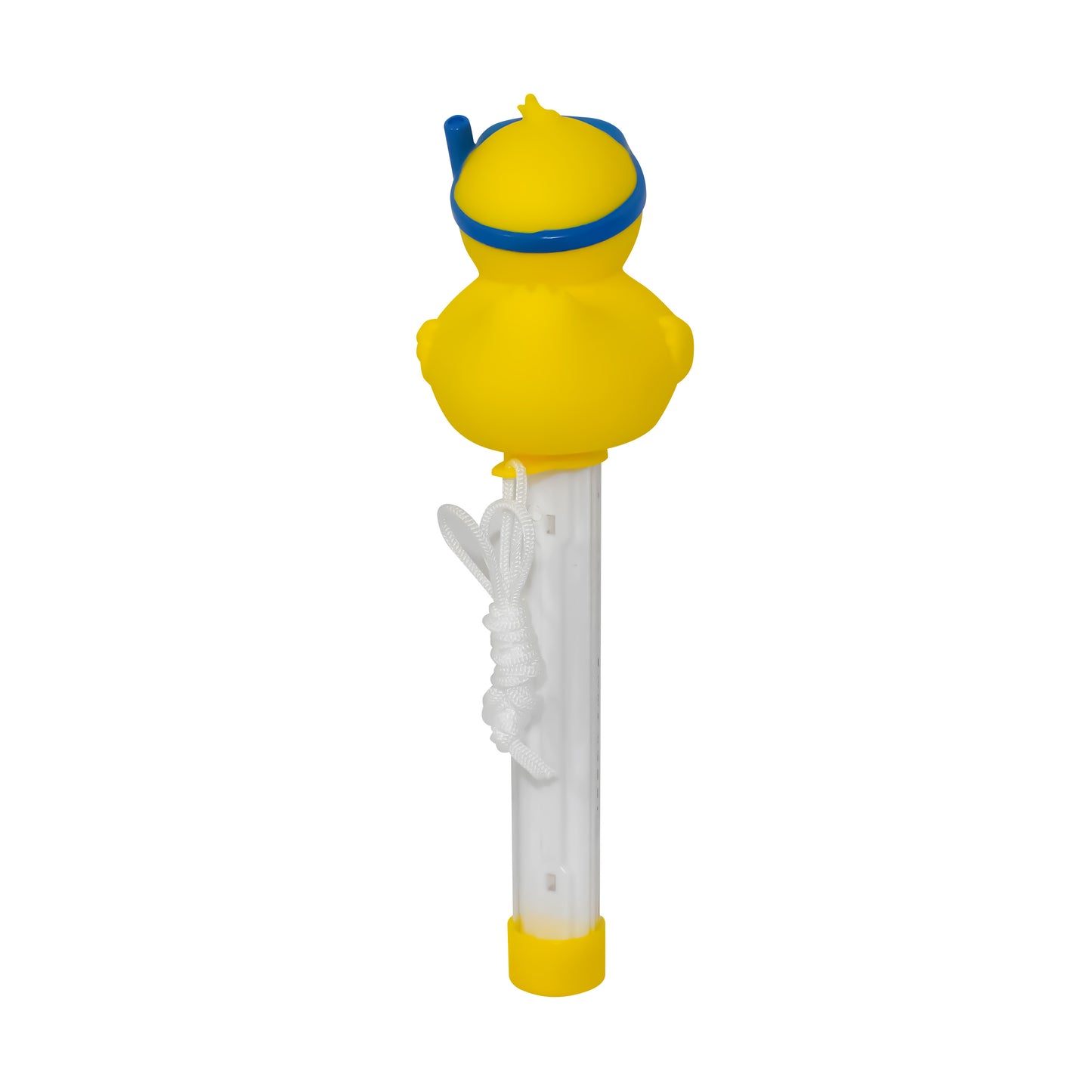Rubber Duckie with Snorkel Floating Pool Thermometer – Accurate °F/°C Water Temperature Gauge for Pools & Hot Tubs – Durable Fade-Resistant Design