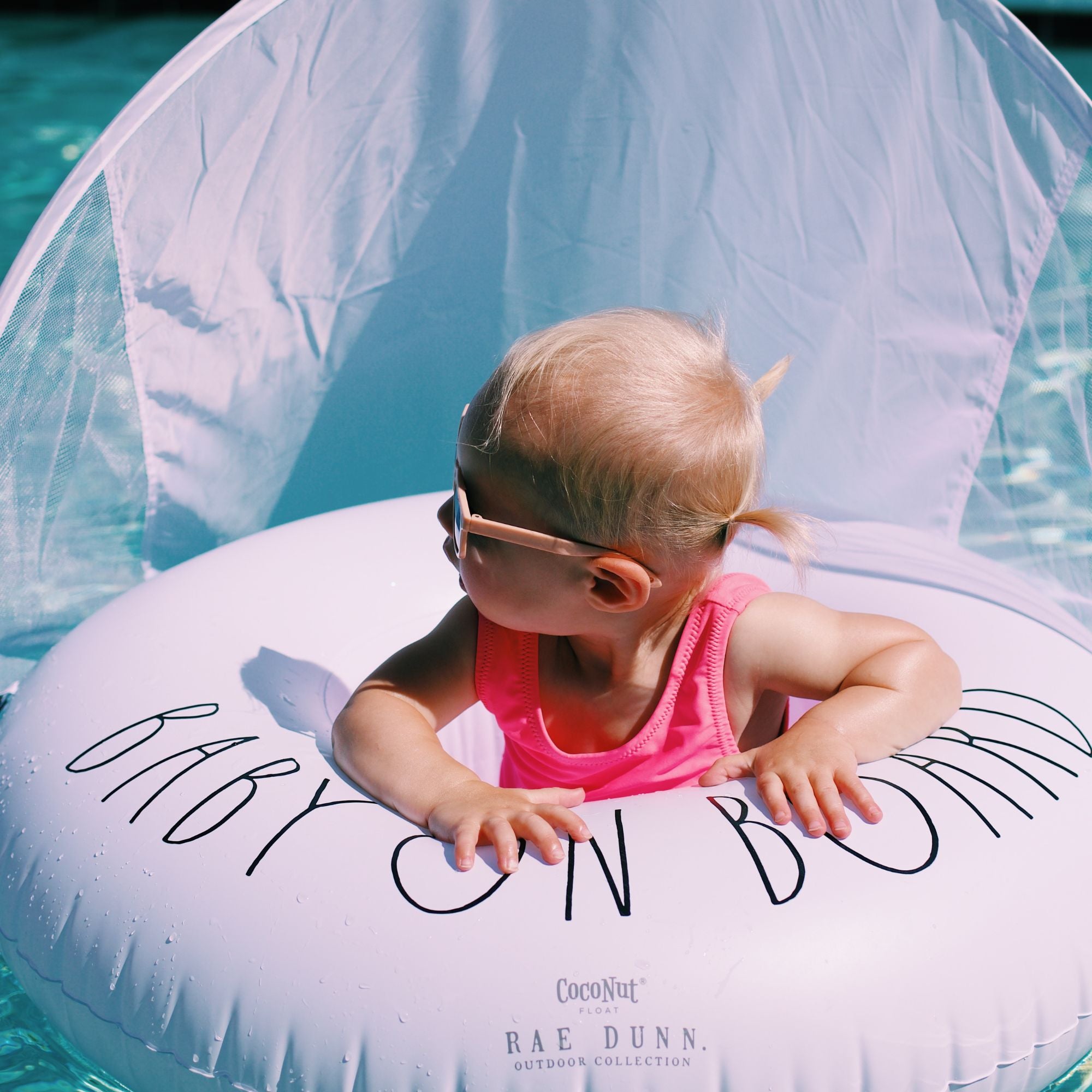 Toddler Float Toddler Float w/ Canopy – CocoNut Pool Floats