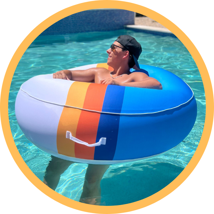 Small Inflatable Pool Accessories Pool Toys For Kids Battle Log