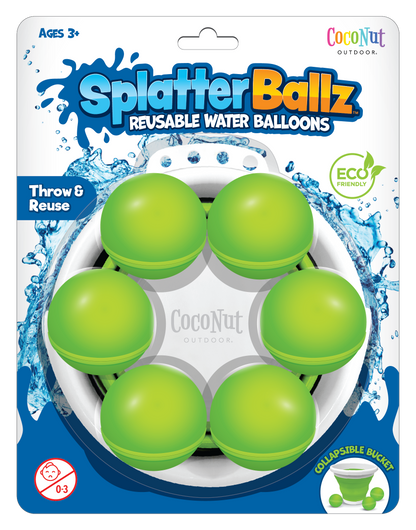 SplatterBallz Reusable Water Balloon Battle Kit