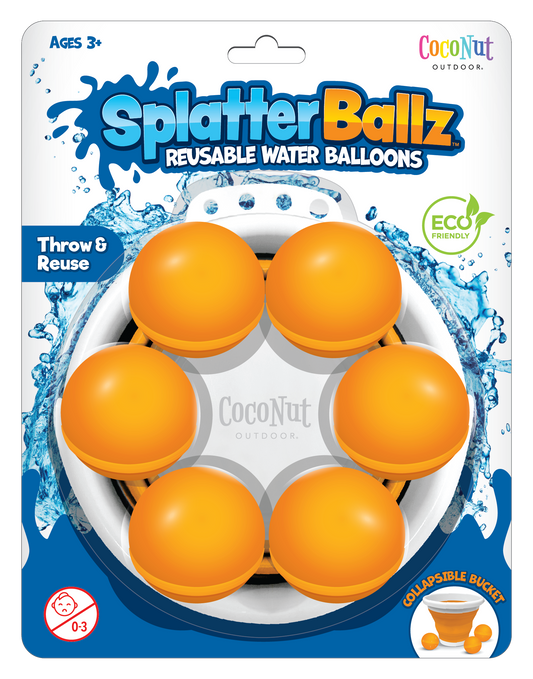 SplatterBallz Reusable Water Balloon Battle Kit