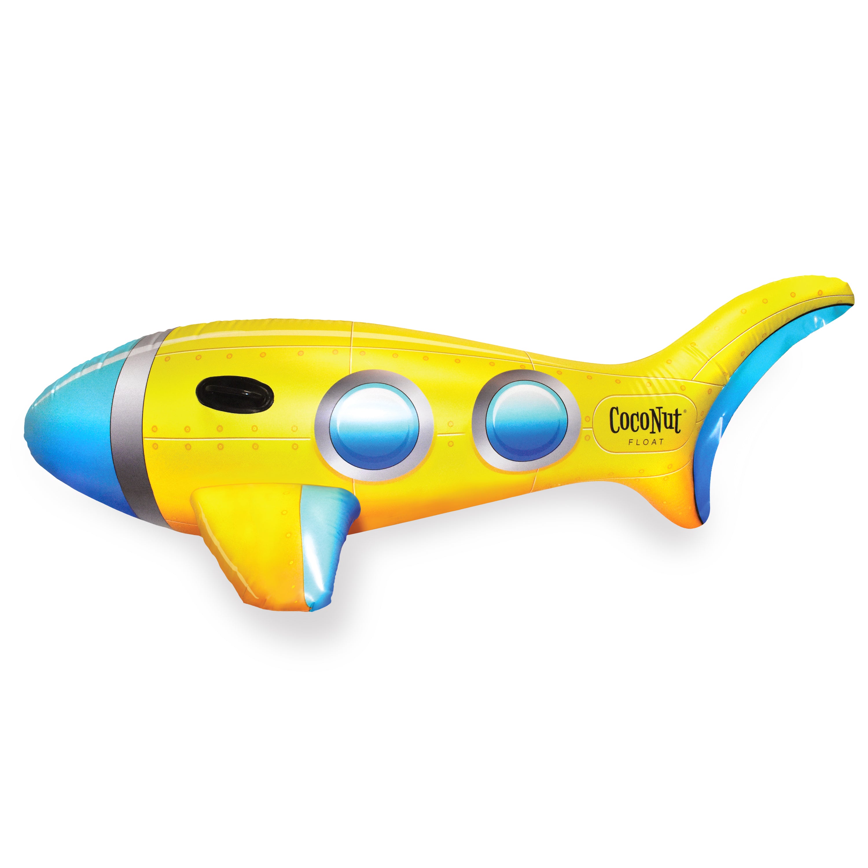Yellow Submarine Ride-On Pool Float – CocoNut Pool Floats