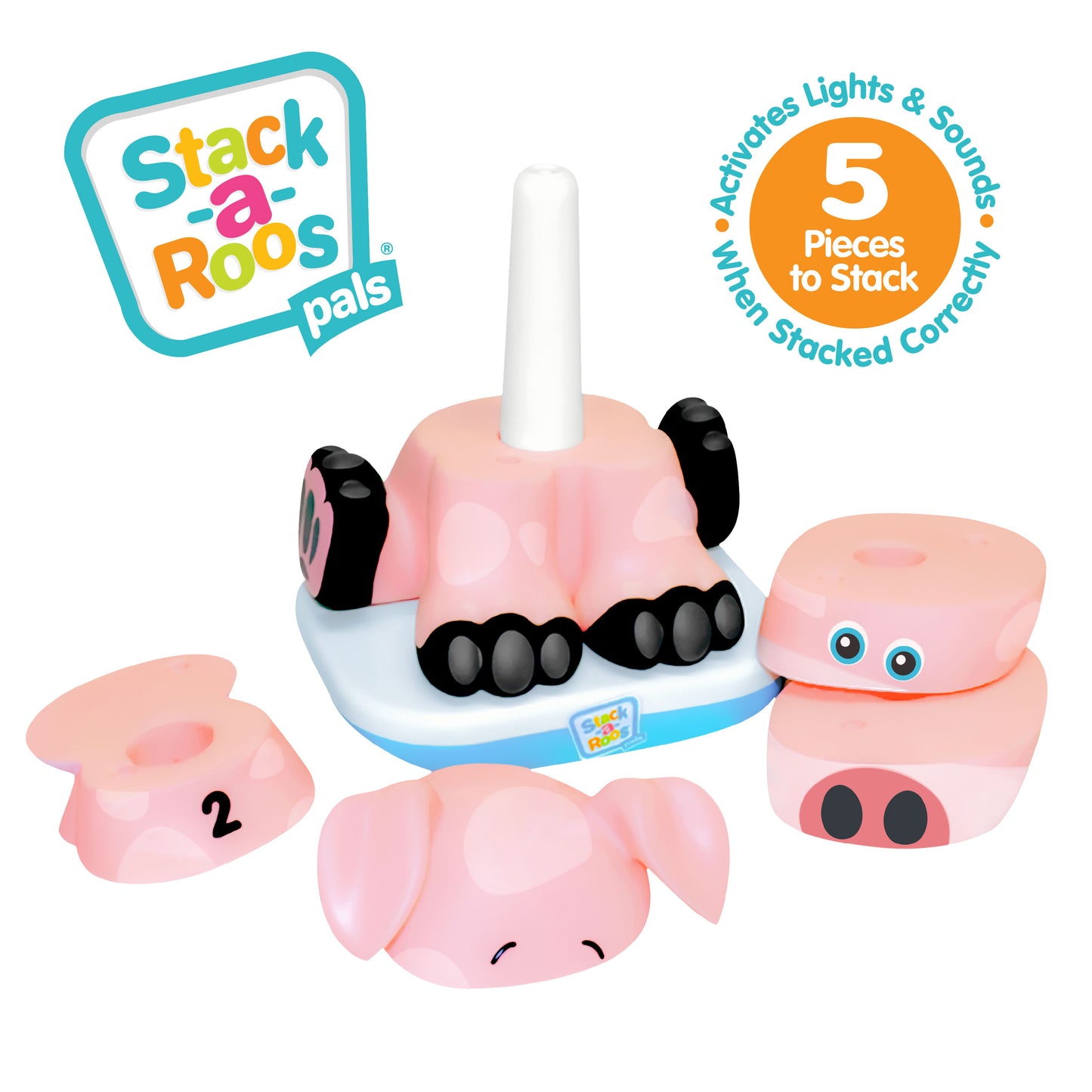 Stack-a-Roos Barnyard Animal 3pk Bundle Maisonette