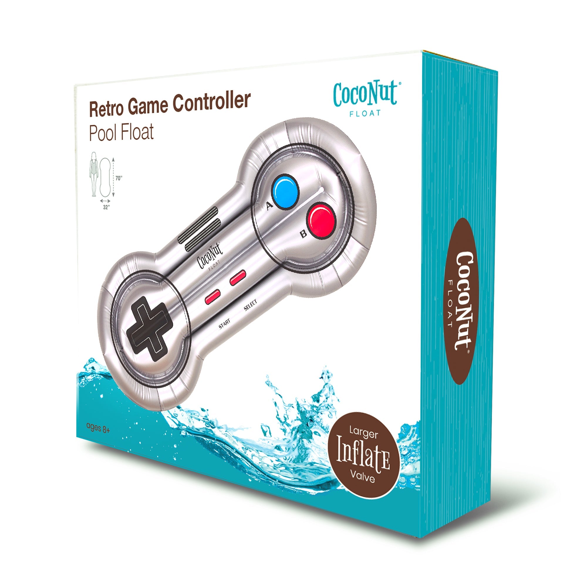 Retro Game Controller Pool Float – CocoNut Pool Floats