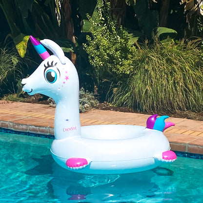Rainbow Llamacorn Pool Float