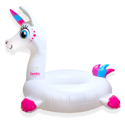 Rainbow Llamacorn Pool Float