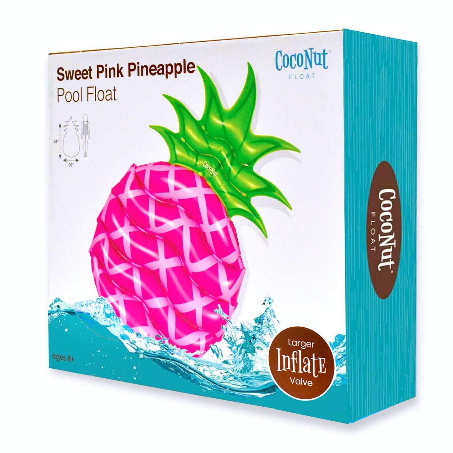 Sweet Pink Pineapple Pool Float